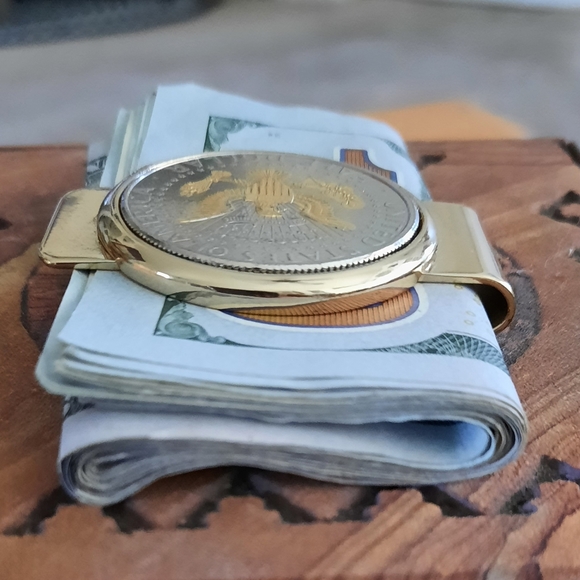 Collectors "JFK" U.S. Half Dollar Money Clip NWT - Picture 15 of 15